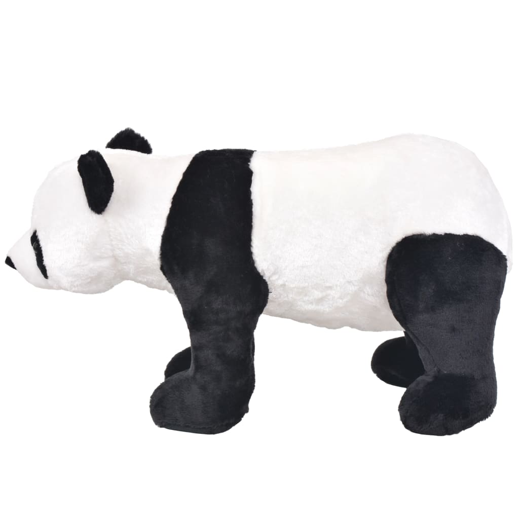 Plush toy panda standing plush black and white XXL