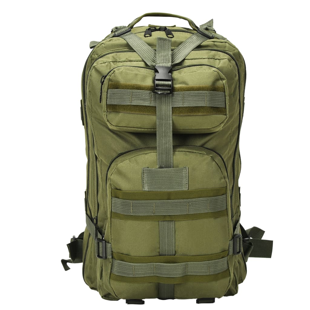 Rucksack im Army-Style 50 L Olivgrün