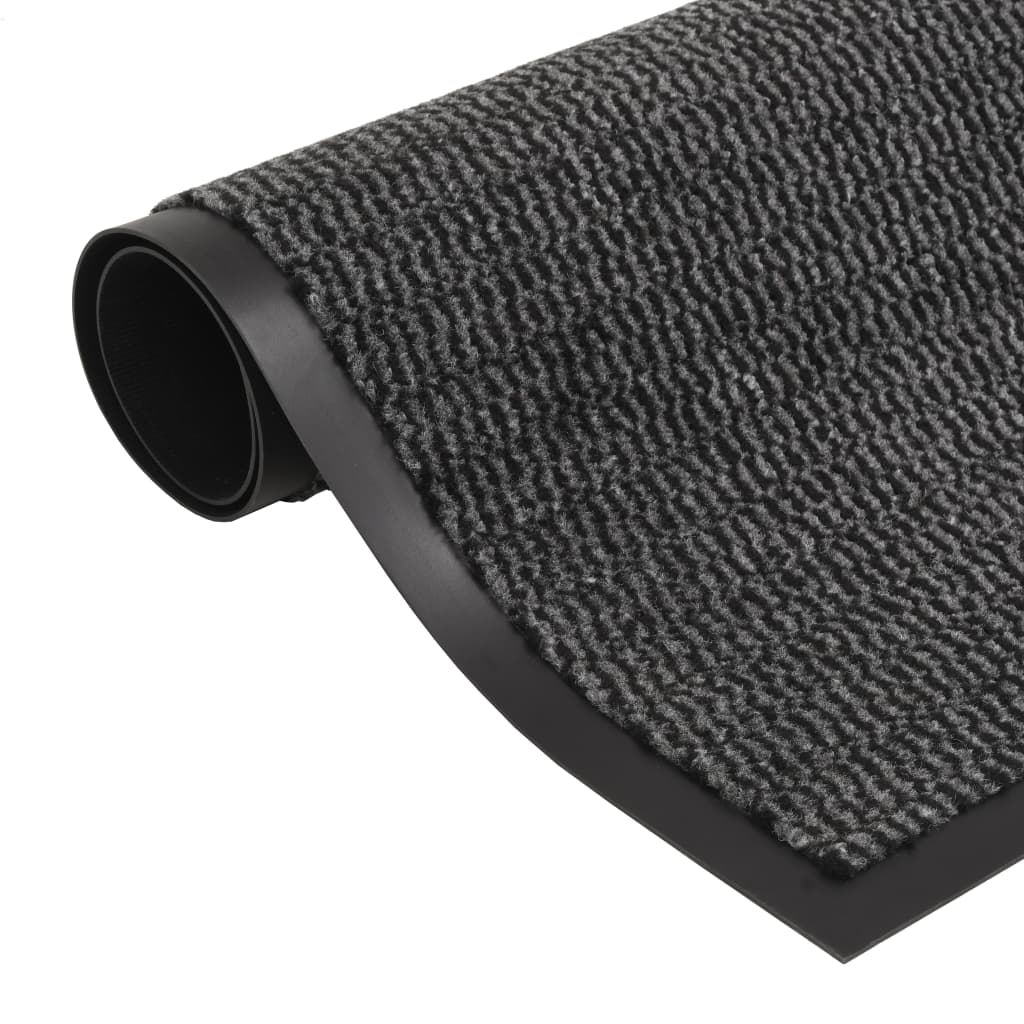 Rectangular tufted dirt trapping mat 40x60 cm anthracite