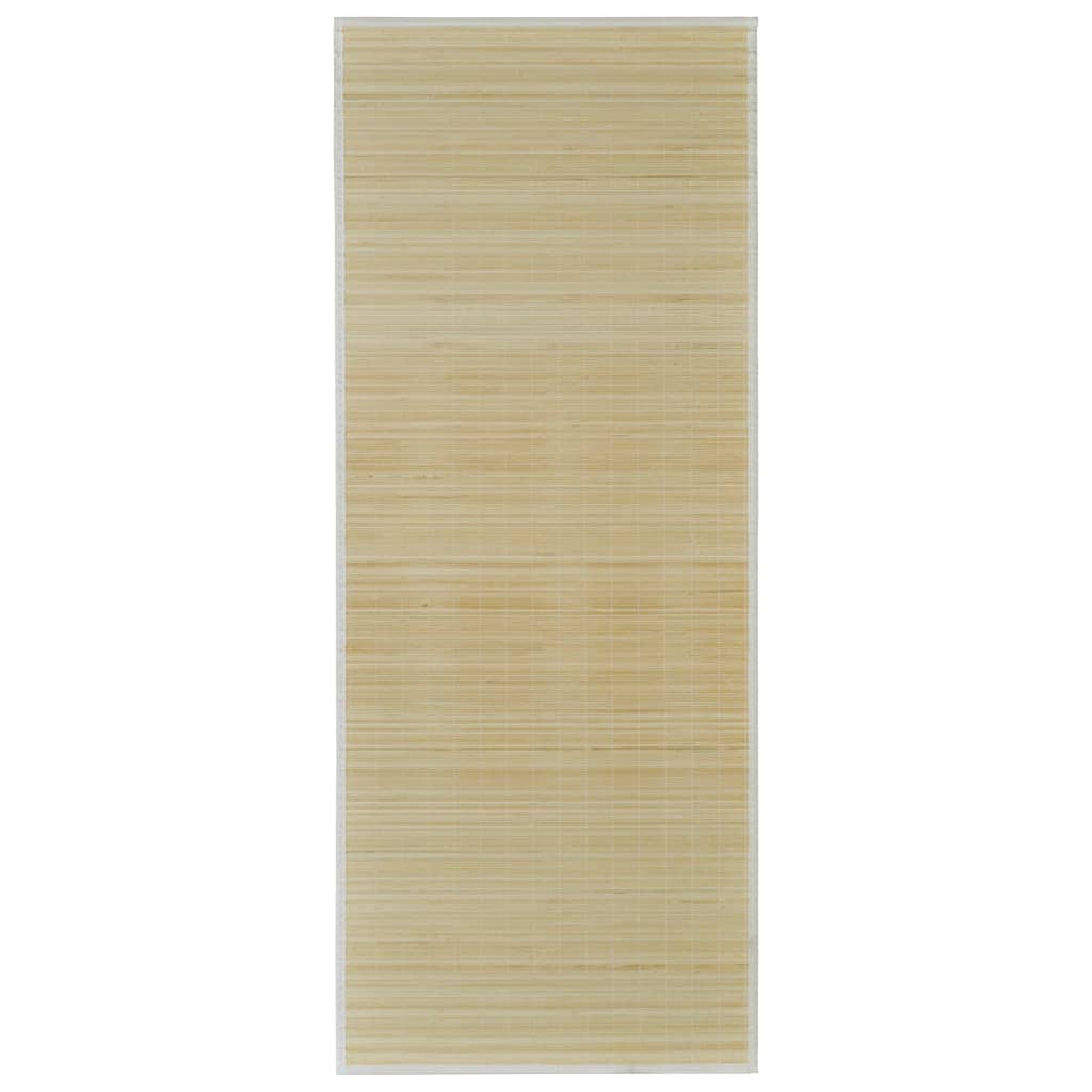 Bamboo carpet 100 x 160 cm natural