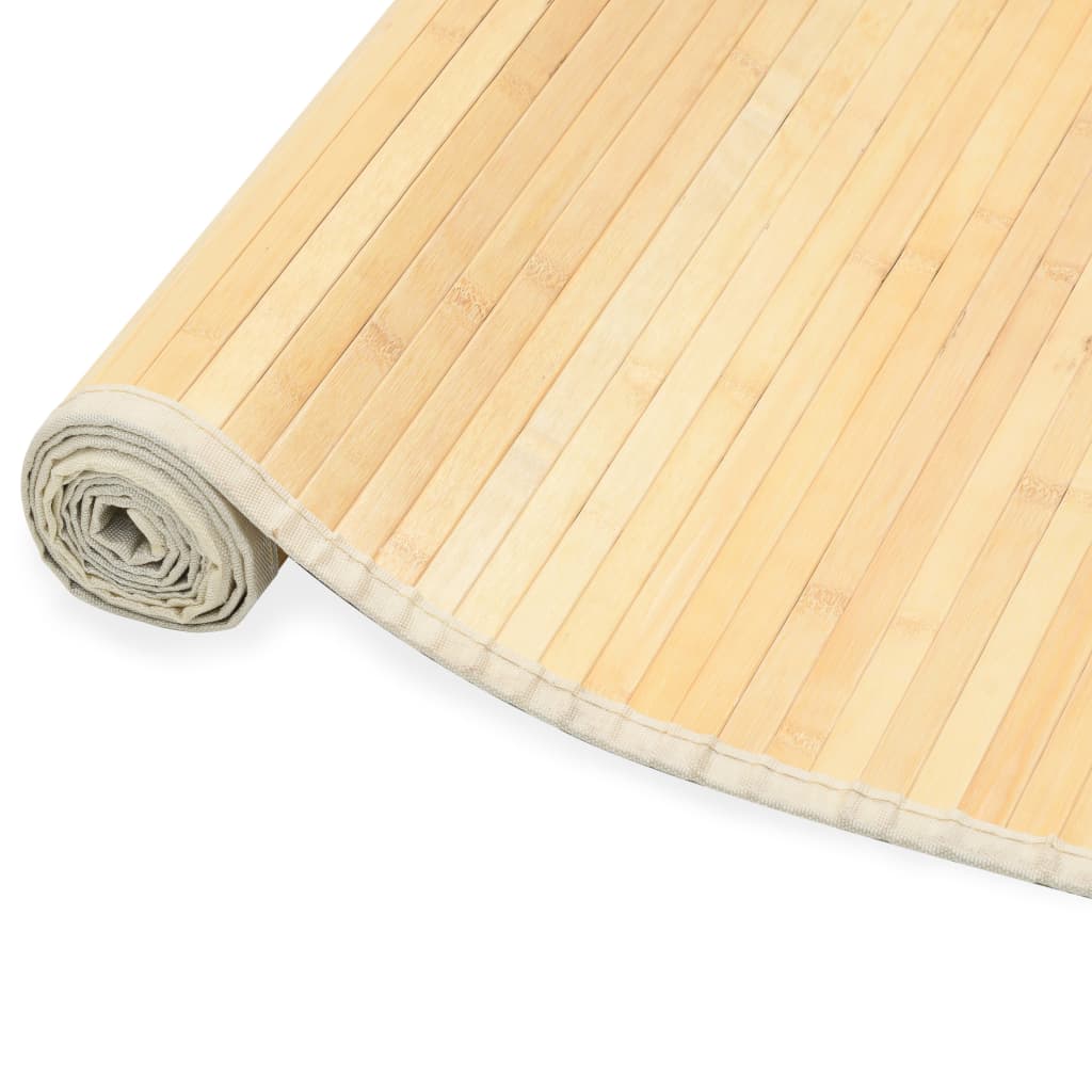Bamboo carpet 120 x 180 cm natural