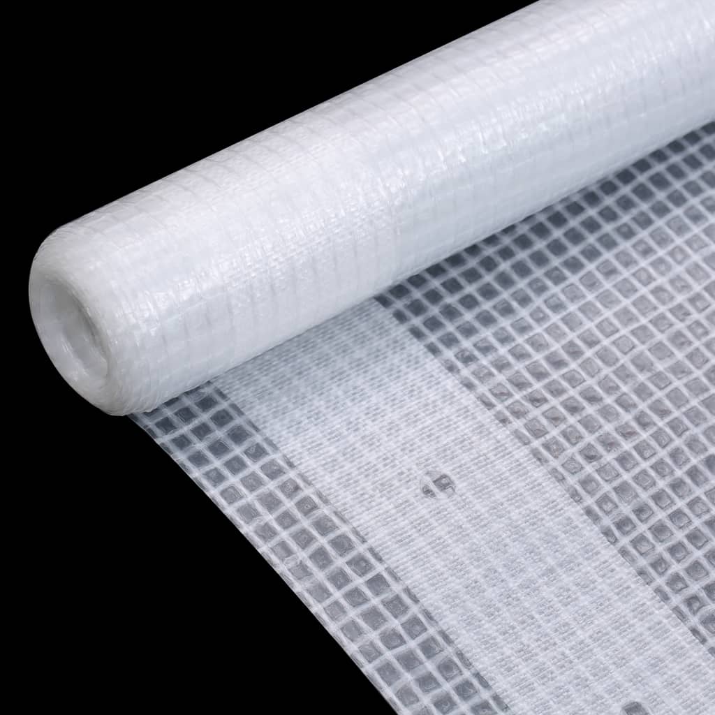 Leno tarpaulin white 3 x 20 m 260 g/m²