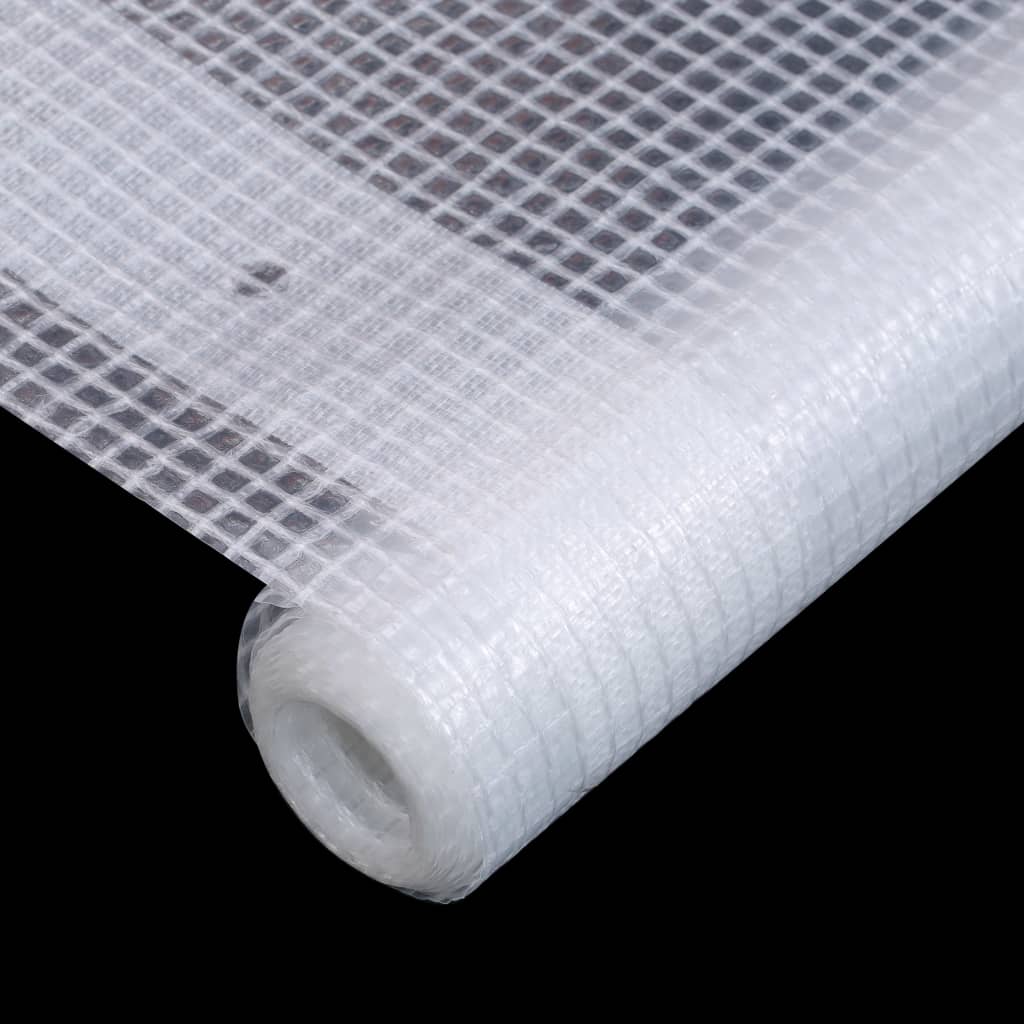 Leno tarpaulin white 3 x 20 m 260 g/m²