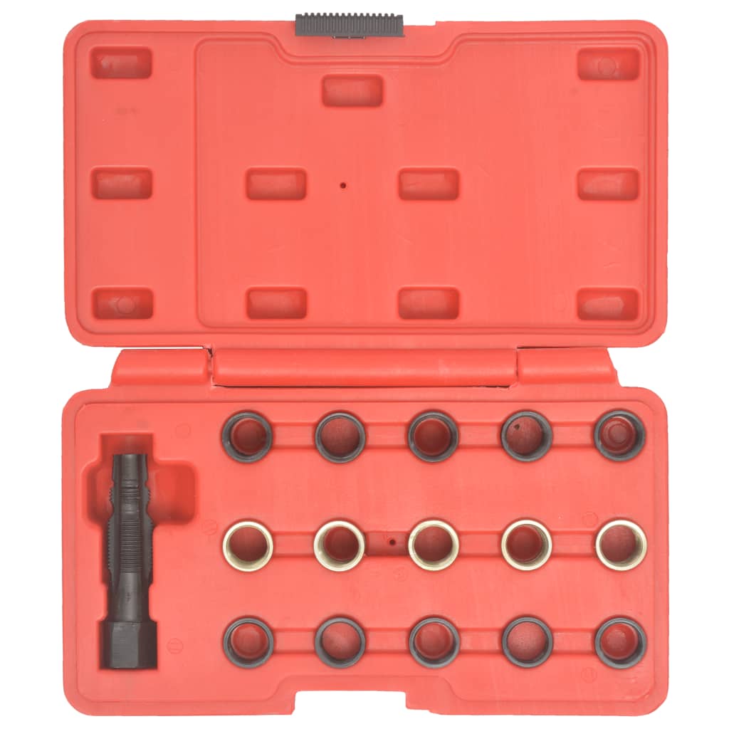 16 pieces Spark plug thread repair kit M14×1.25