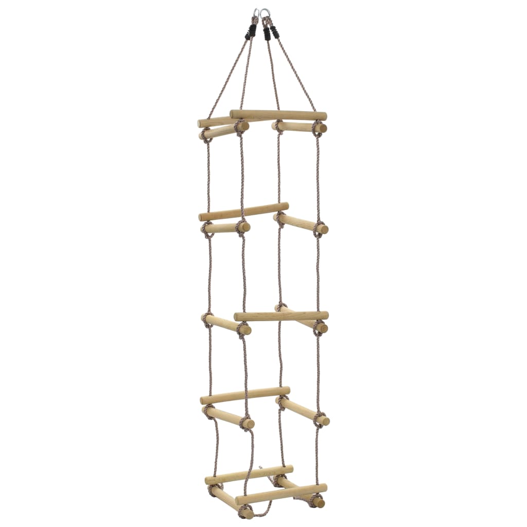 Children's rope ladder 200 cm wood