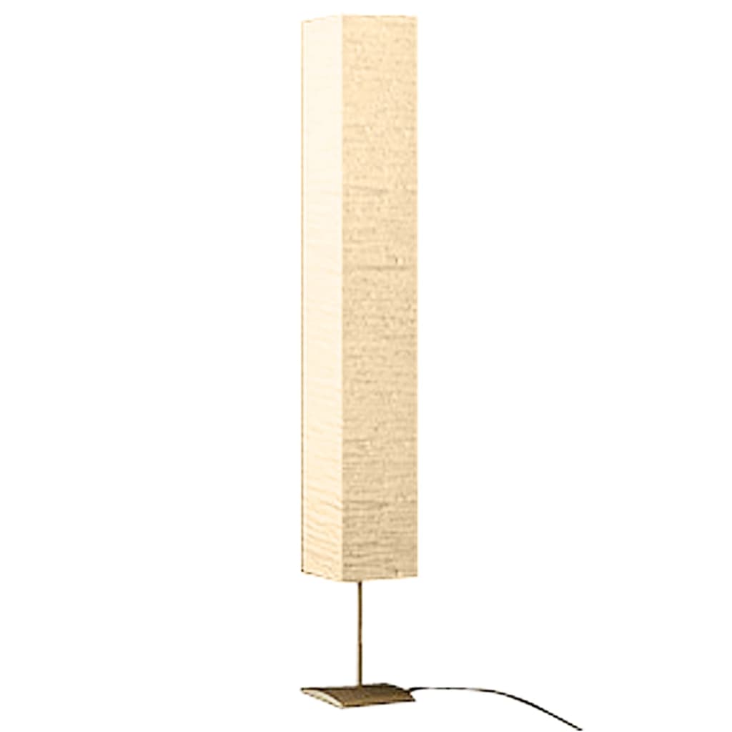 Floor lamp with steel stand 170 cm beige