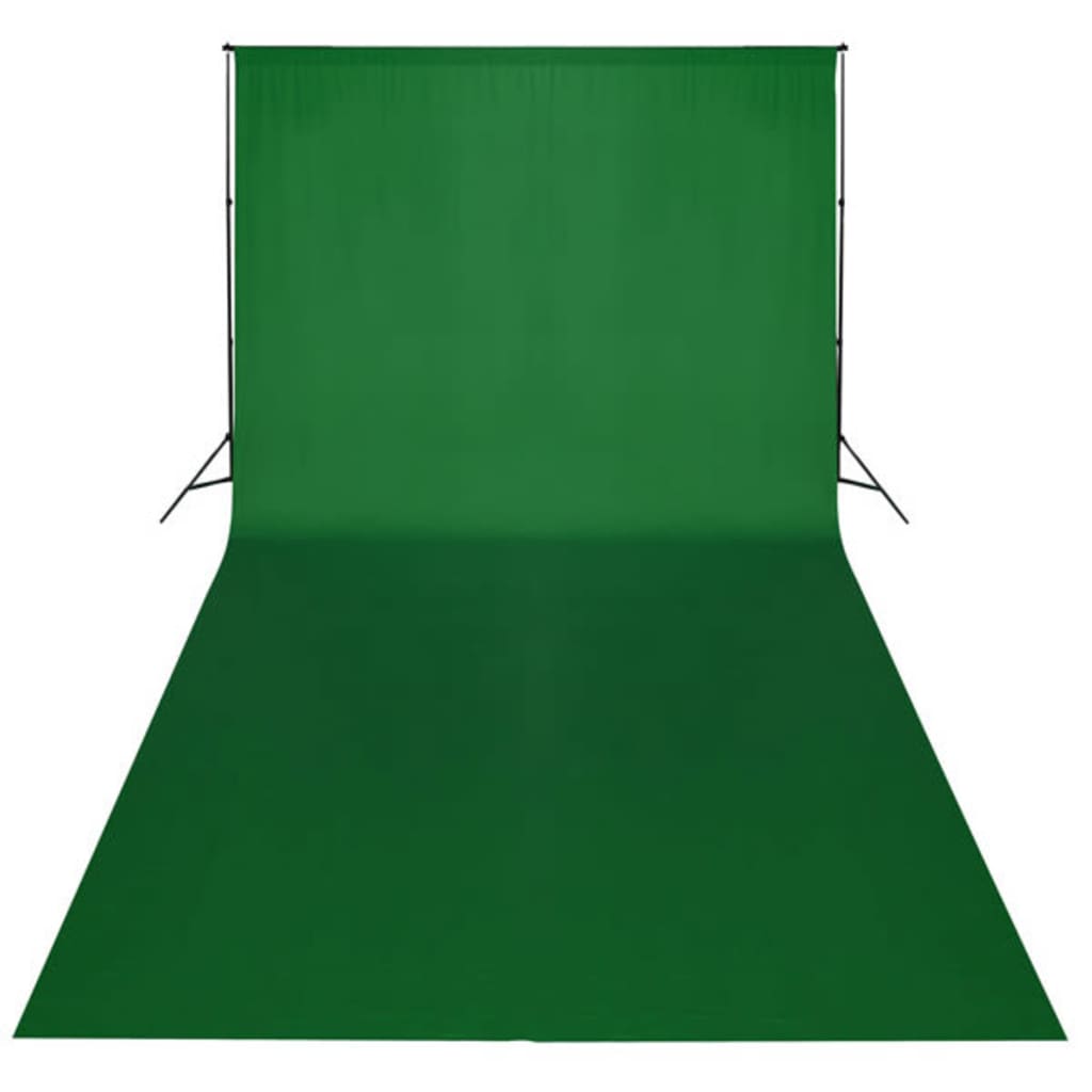Photo background cotton green 600 x 300 cm chroma key