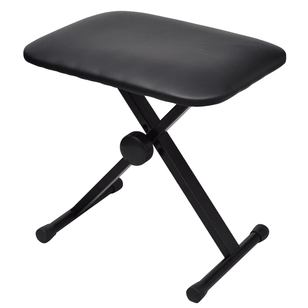 Adjustable piano stool piano bench foldable