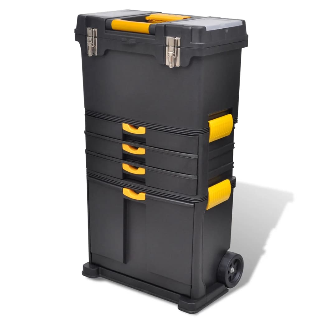 Tool trolley with wheels