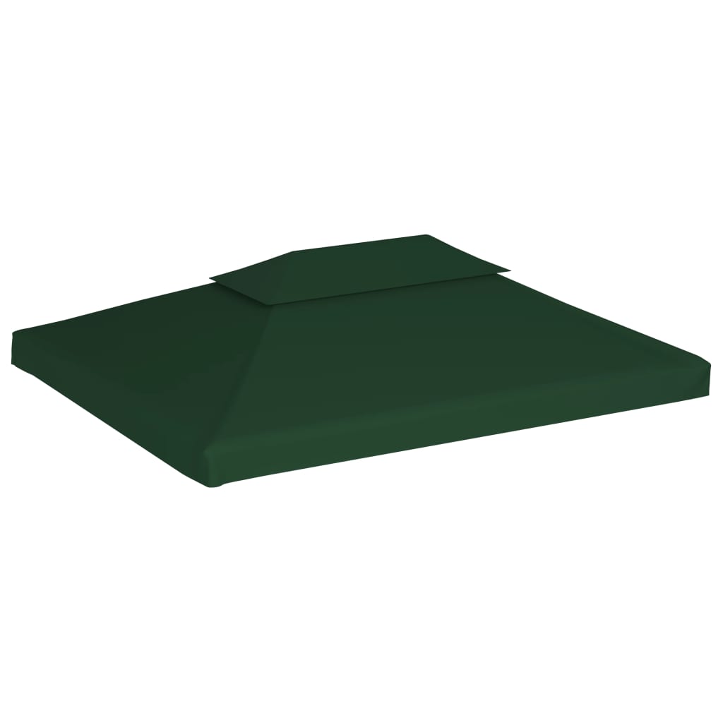 Pavilion roof tarpaulin replacement roof 310 g/m² green 3x4 m
