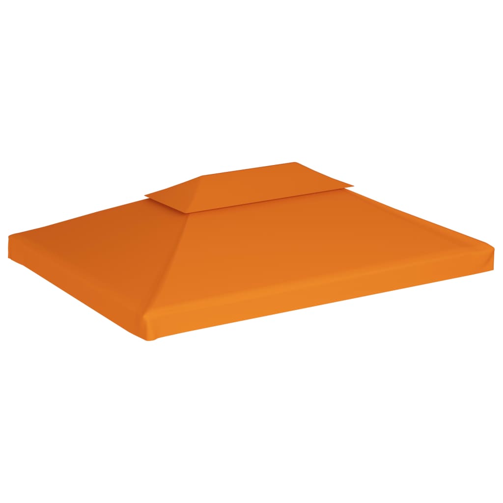 Gazebo replacement roof 310 g/m² orange 3x4 m