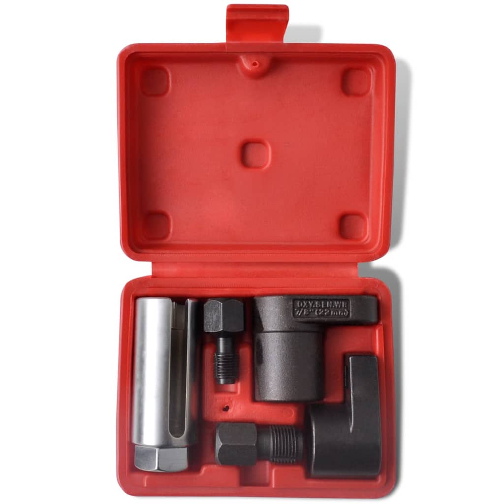 Oxygen sensor &amp; thread chaser set 5 pieces with box