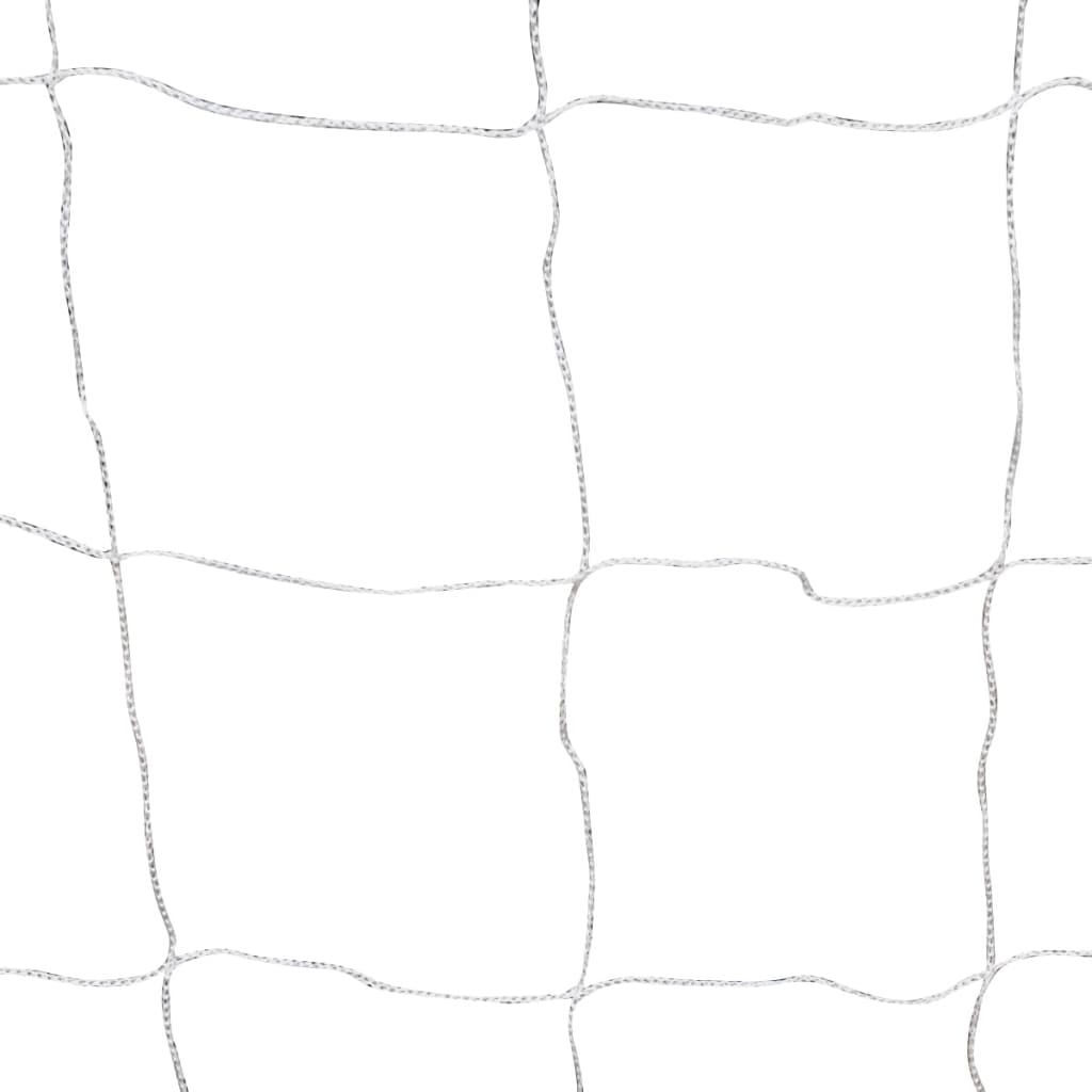 Mini football goal post net set steel 240 x 90 x 150 cm