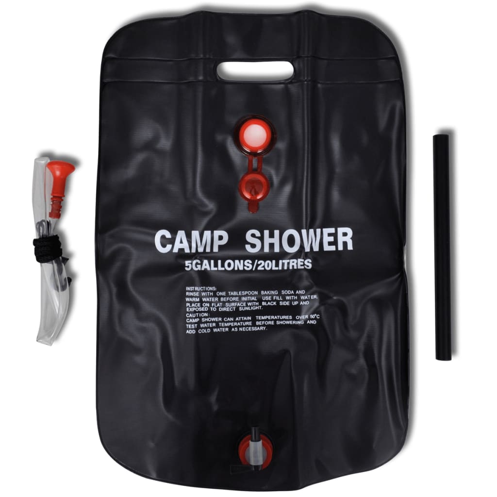 2 camping shower, garden shower, solar shower, shower