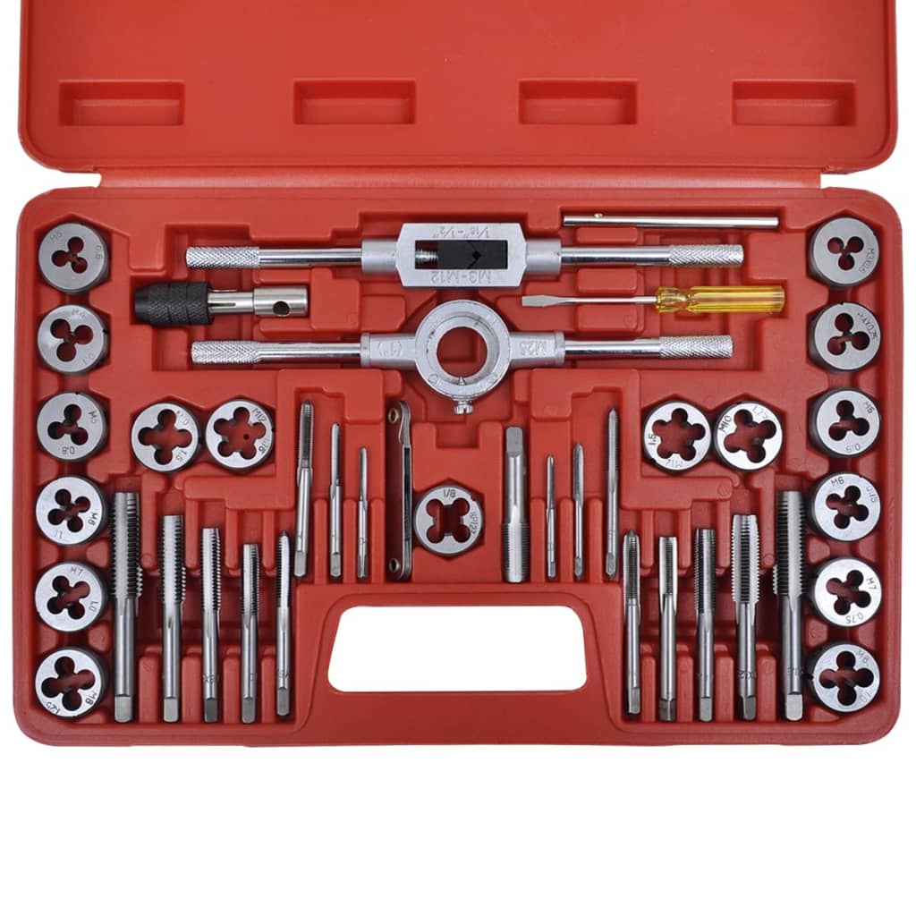 40 pieces Tap and die set