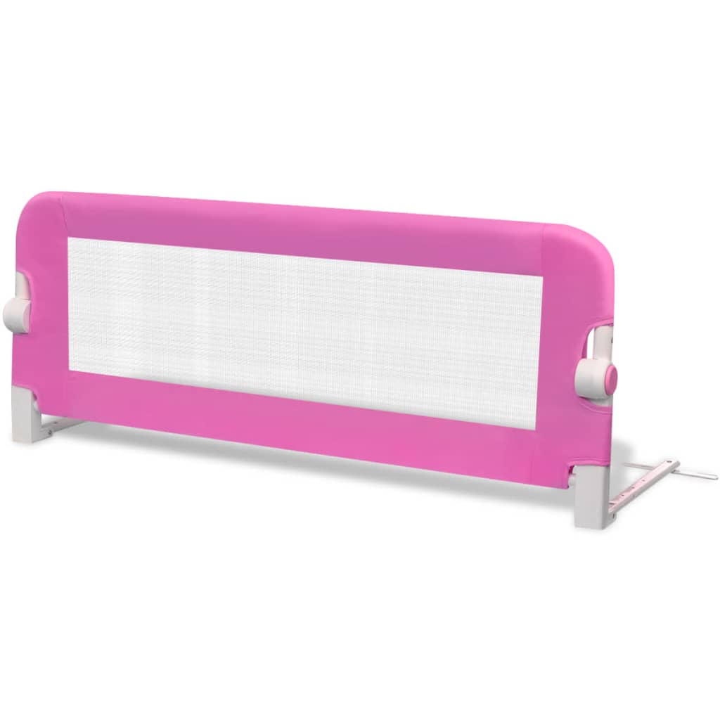 Toddler Safety Bed Rail 102x42 cm Pink