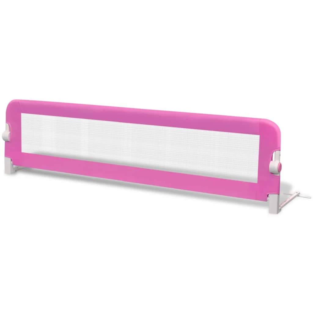 Toddler Safety Bed Rail 150x42 cm Pink
