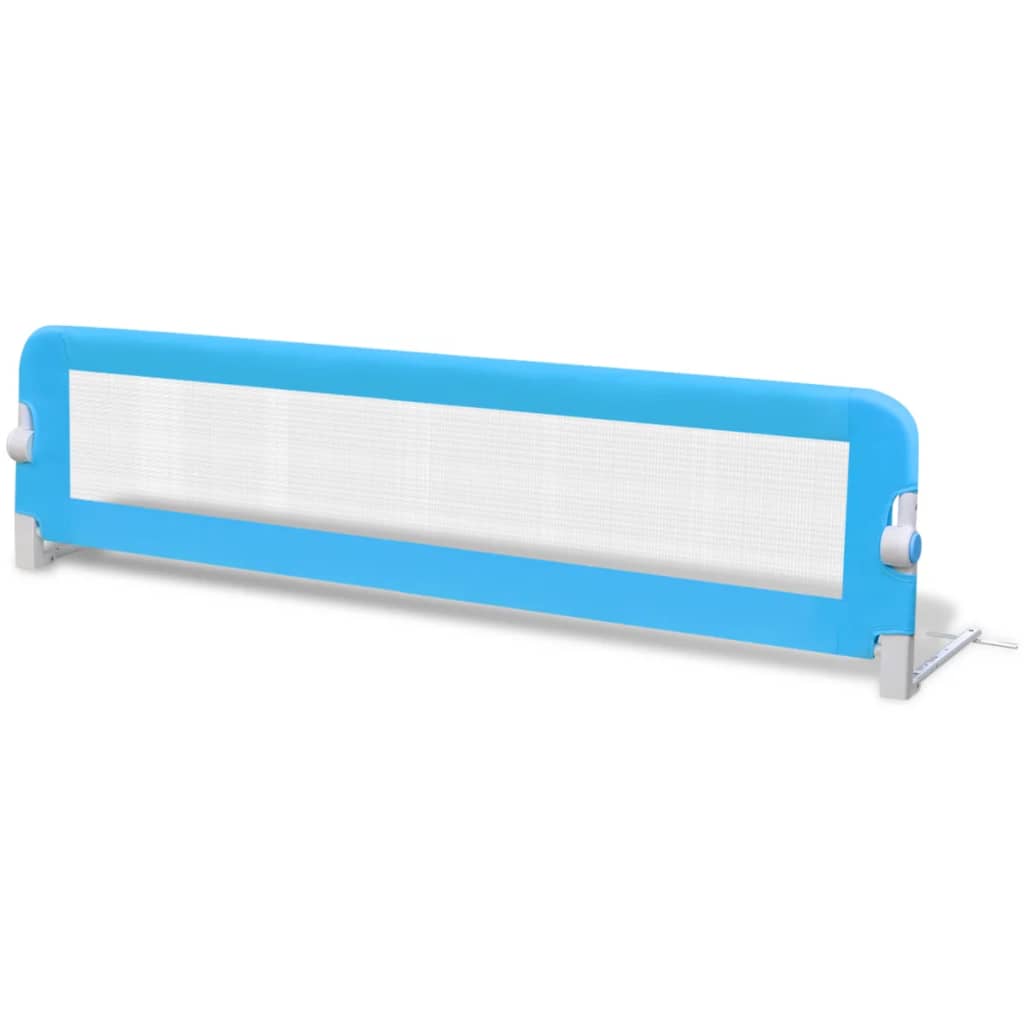 Toddler Safety Bed Rail 150x42 cm Blue
