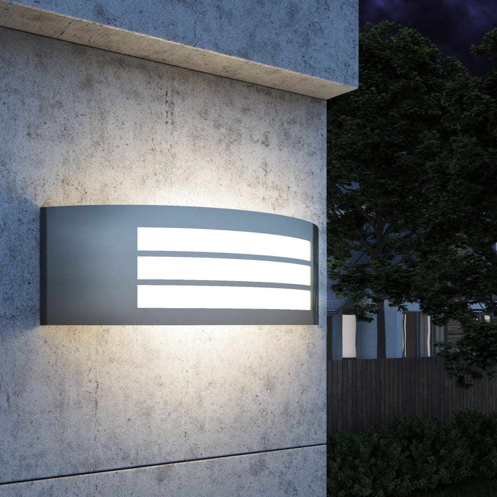Outdoor wall lamp stainless steel