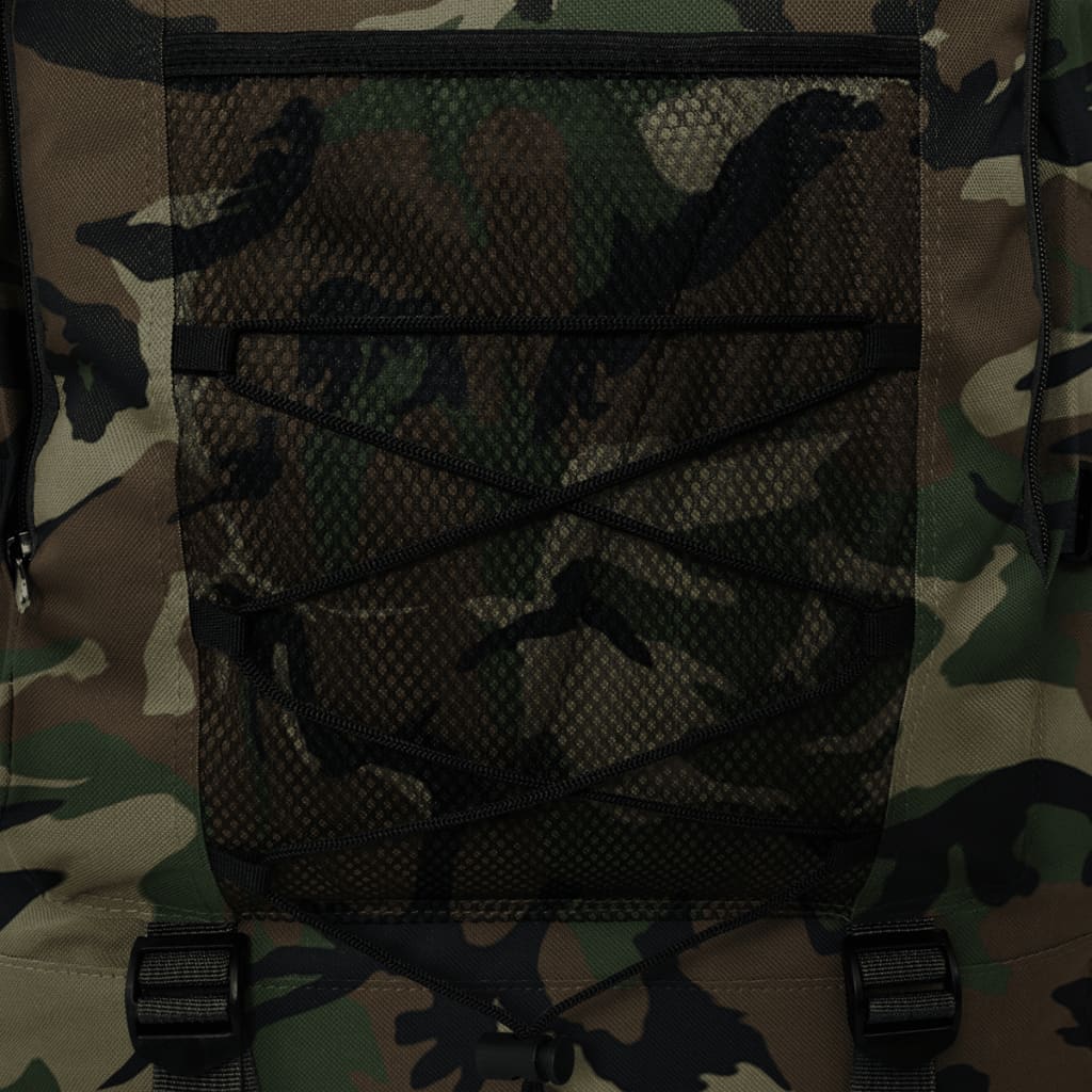 Army style backpack XXL 100 L camouflage