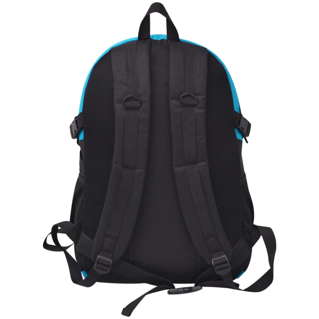 Hiking backpack 40 L black and blue
