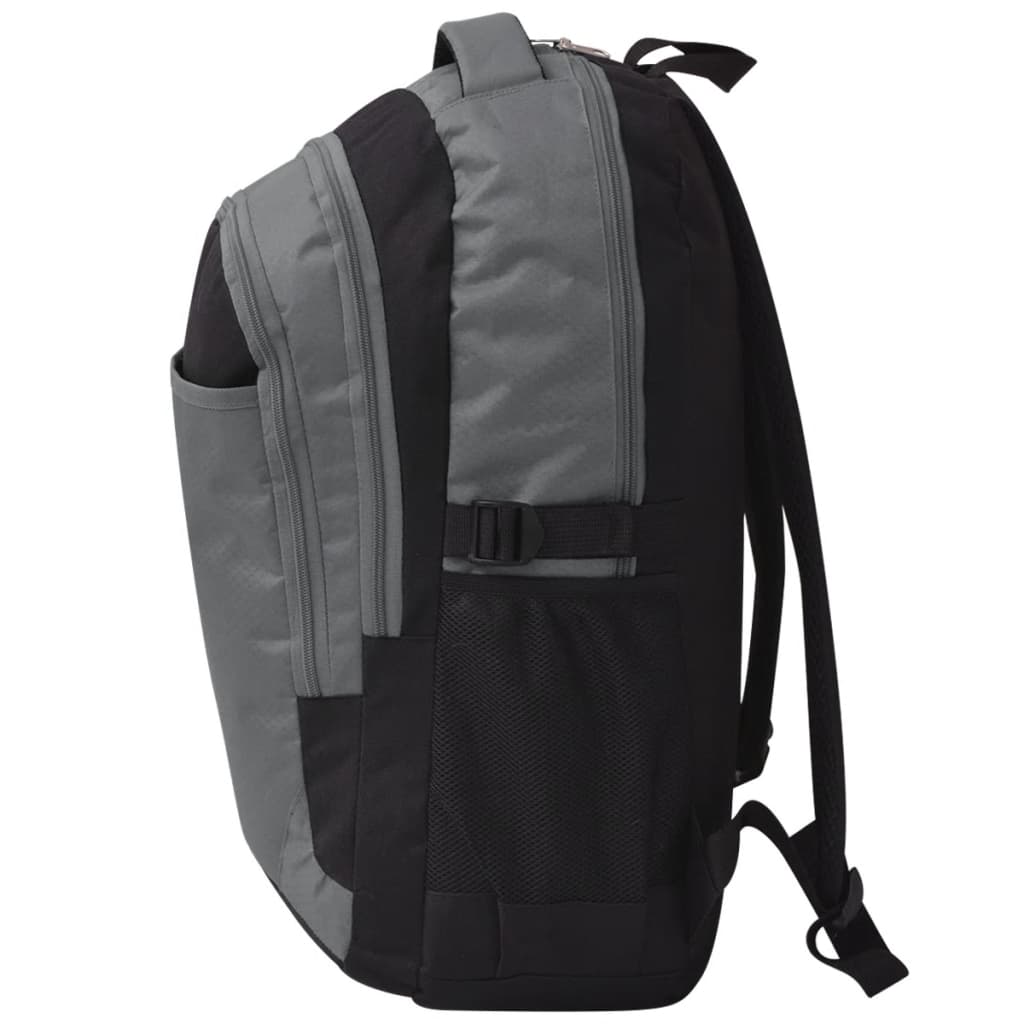 School backpack 40 L black and gray