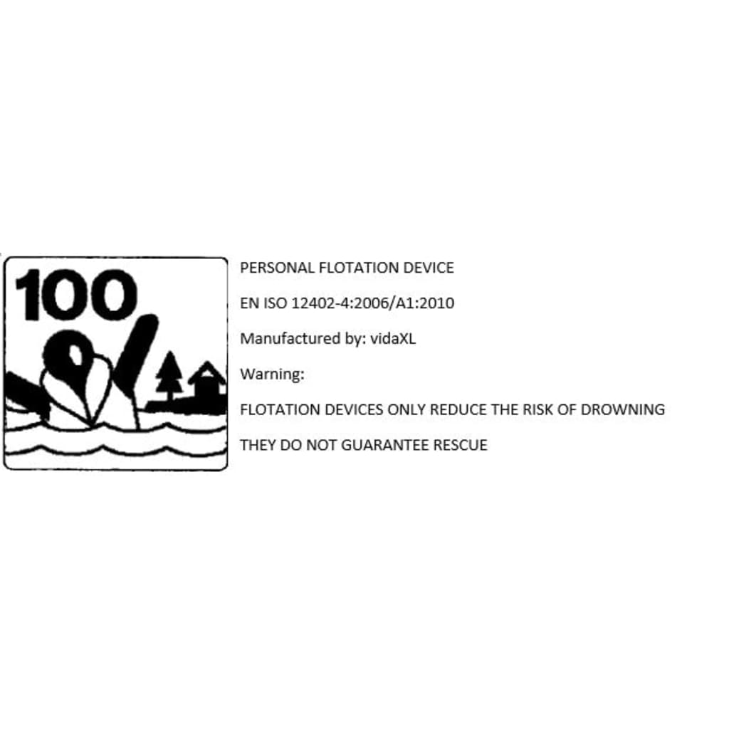 Schwimmweste 100 N 40-60 kg