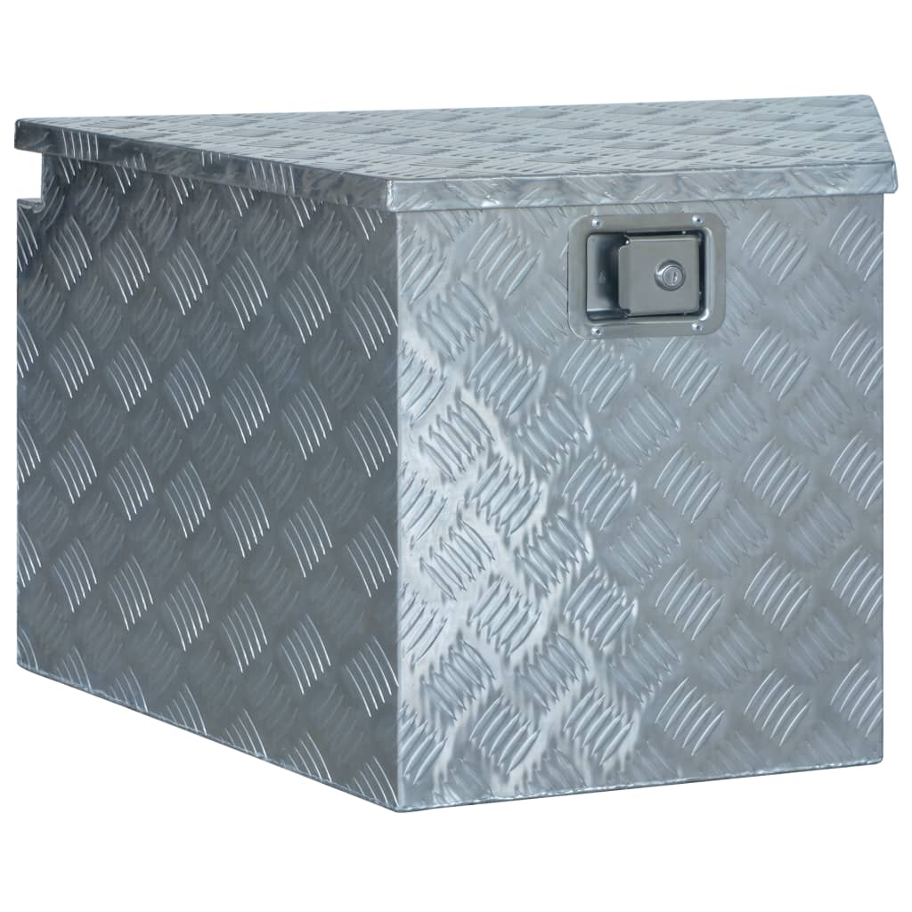 Aluminum box 737/381 x 410 x 460 mm silver
