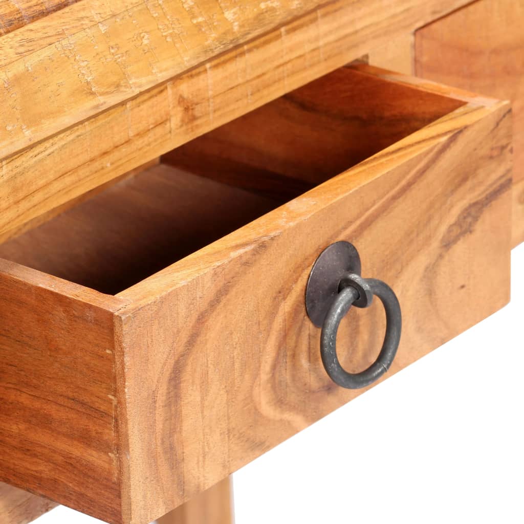 Desk 90×40×107 cm solid acacia wood