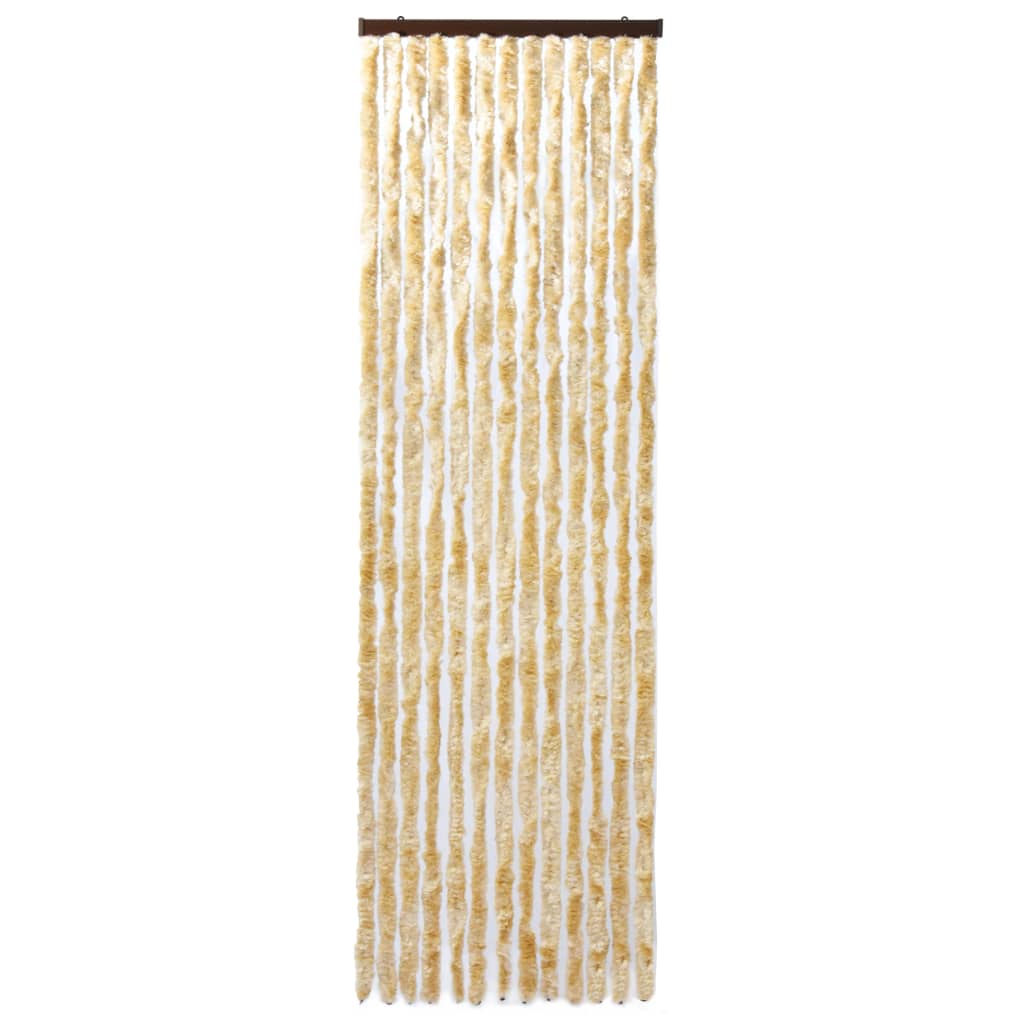 Insect protection curtain beige 56x185 cm chenille