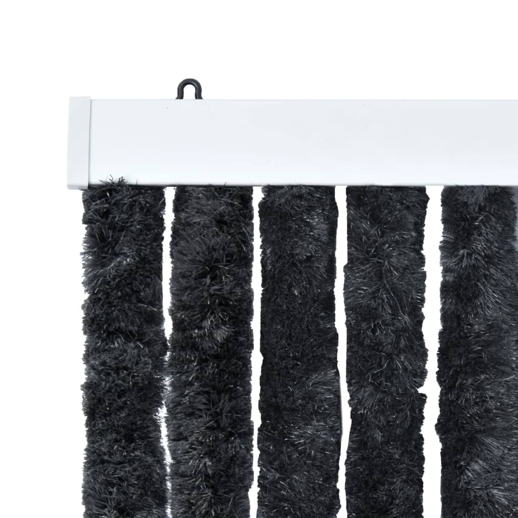 Insect protection curtain anthracite 90x220 cm chenille
