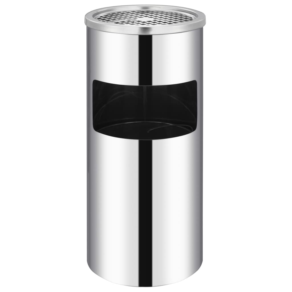 Wall ashtray stainless steel 26 L