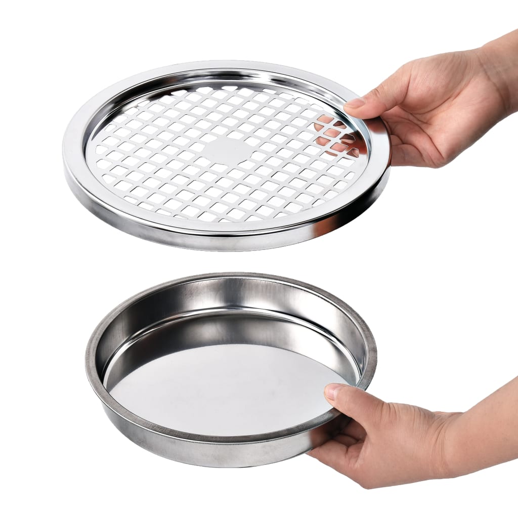 Wall ashtray stainless steel 26 L