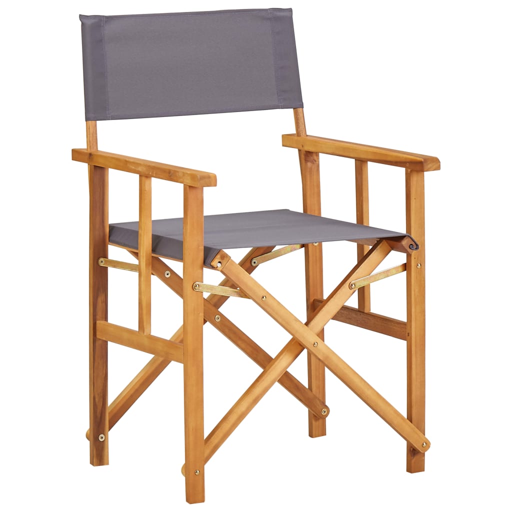 Director's chairs made of solid acacia wood