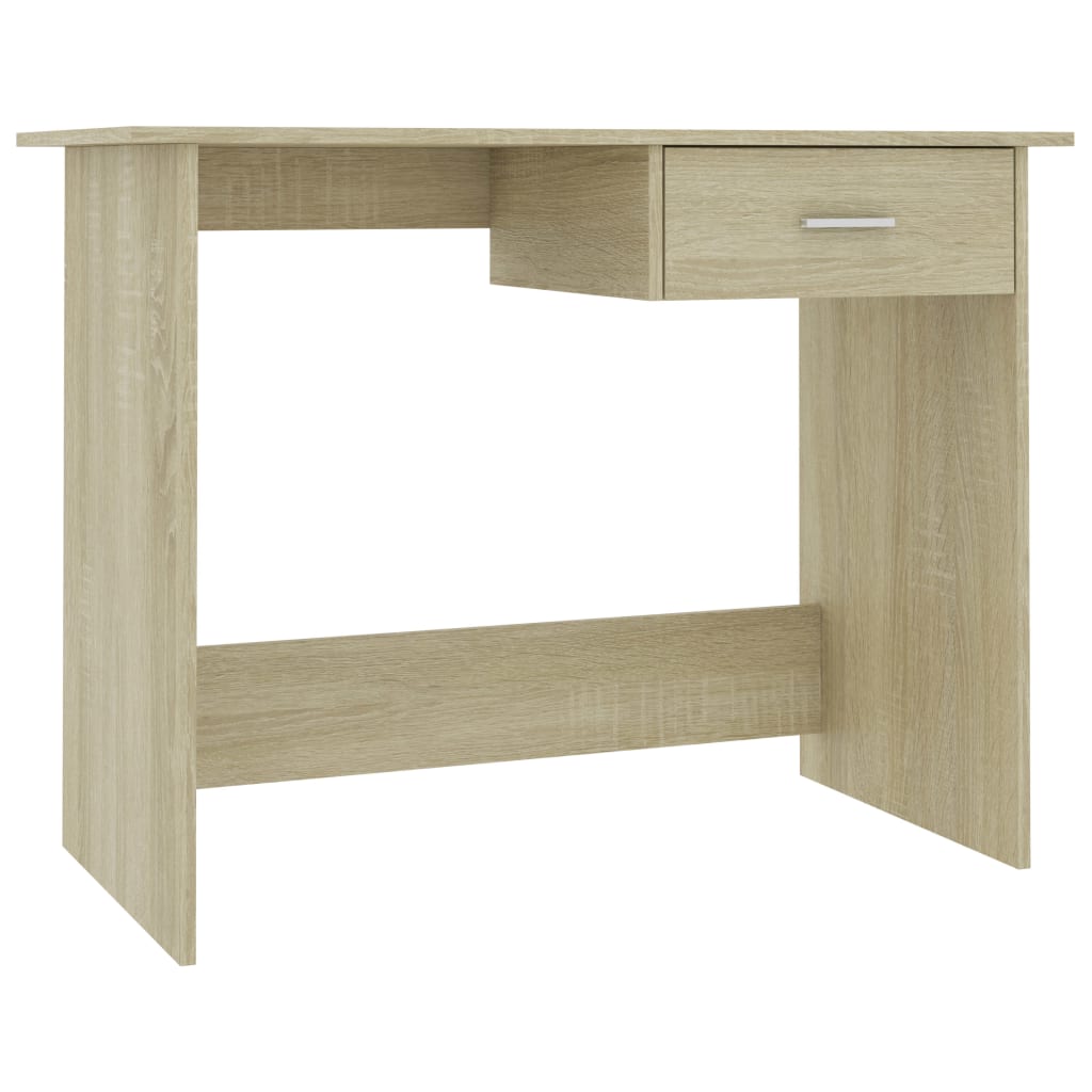 Desk Sonoma oak 100x50x76 cm wood material