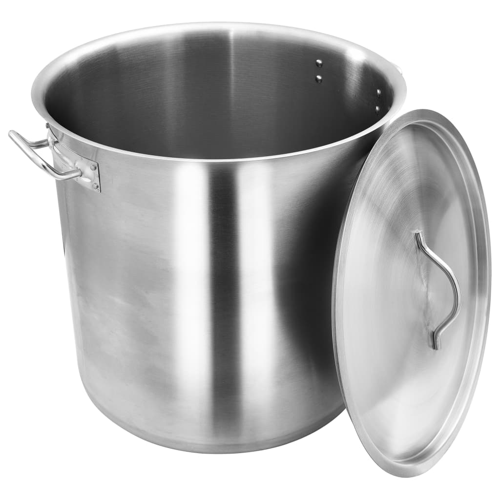 Stock pot 98 L 50×50 cm stainless steel