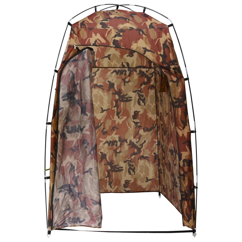 Shower/toilet/changing tent camouflage pattern