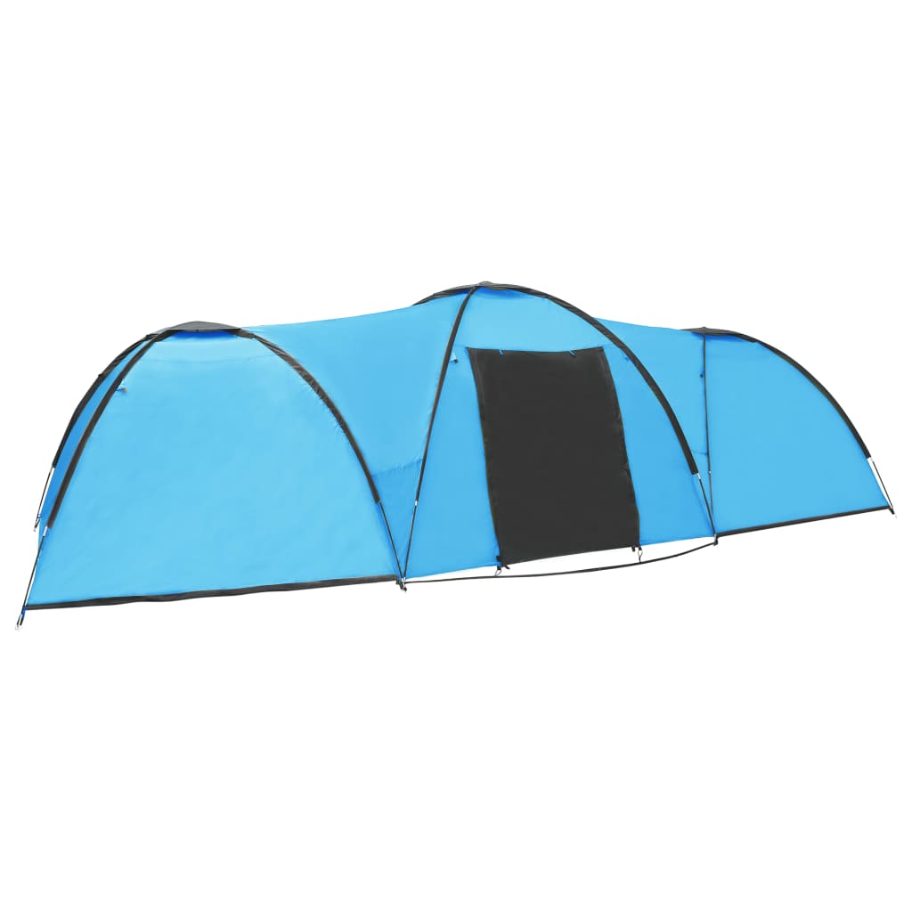 Camping-Igluzelt 650×240×190 cm 8 Personen Blau