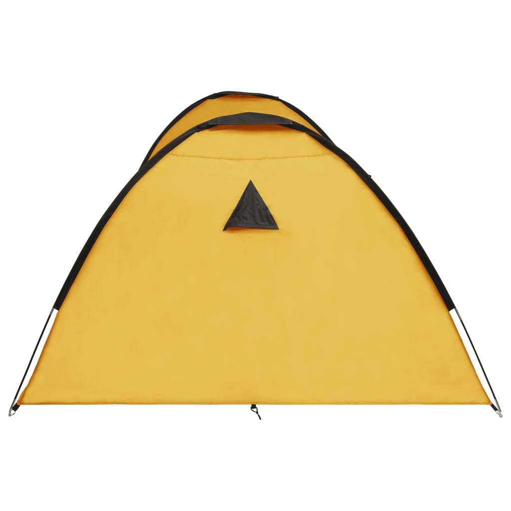 Camping-Igluzelt 650×240×190 cm 8 Personen Gelb