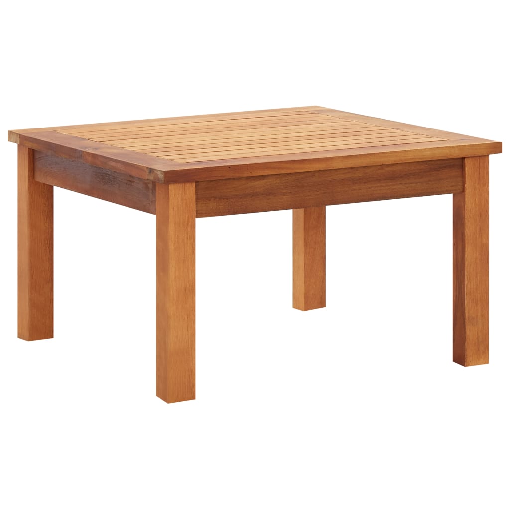 Garden coffee table 60 x 60 x 36 cm solid acacia wood