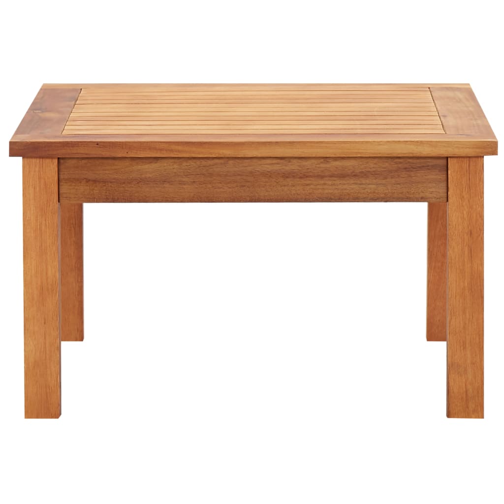 Garden coffee table 60 x 60 x 36 cm solid acacia wood