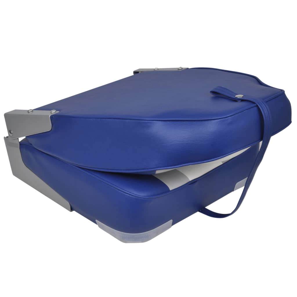 Folding boat seats 2 pieces with high backrest