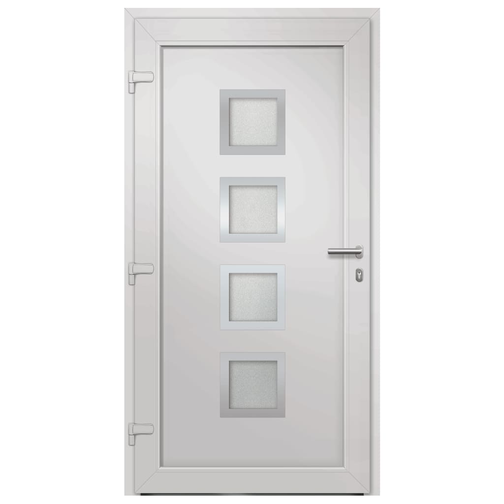 Front door white 88x200 cm