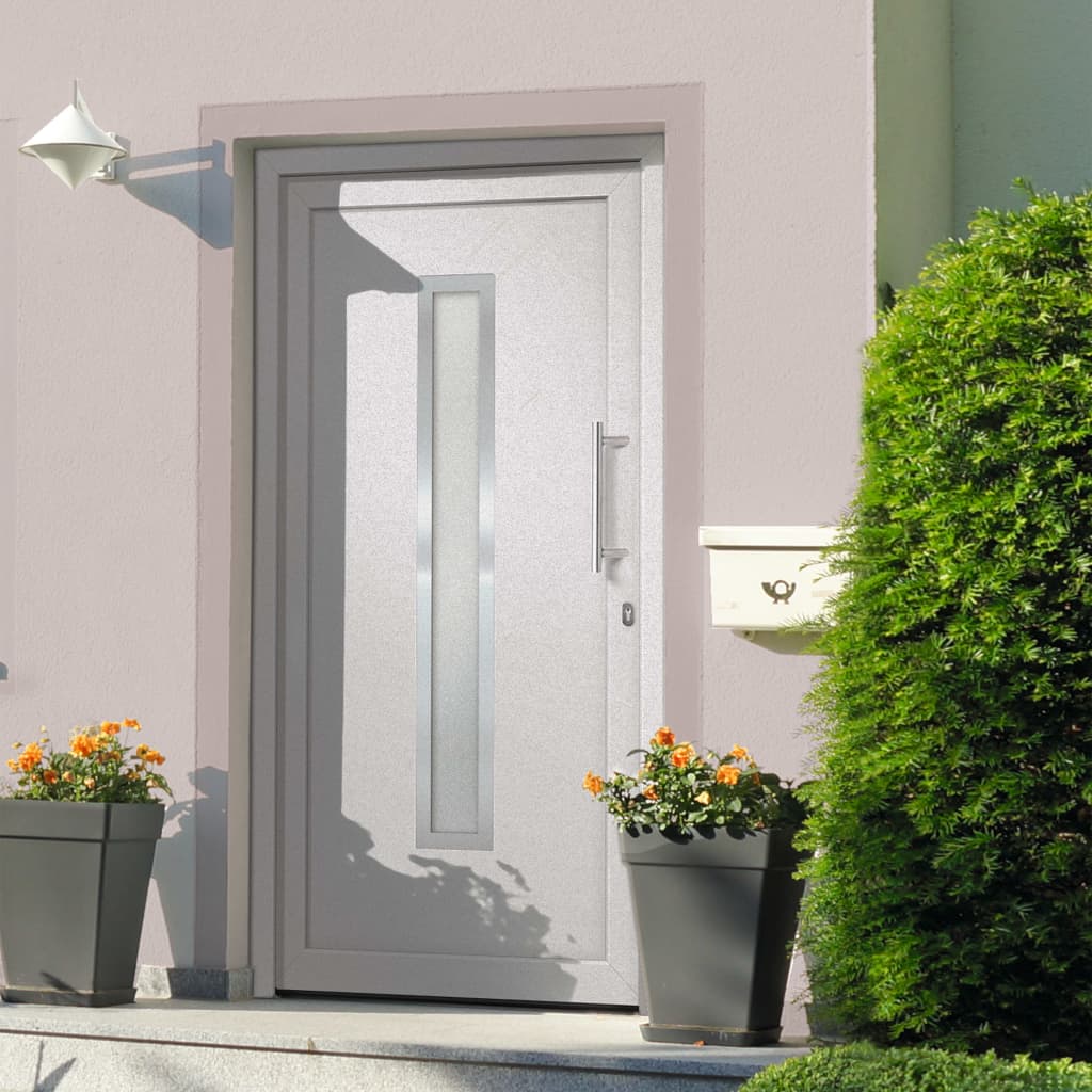 Front door white 98x190 cm