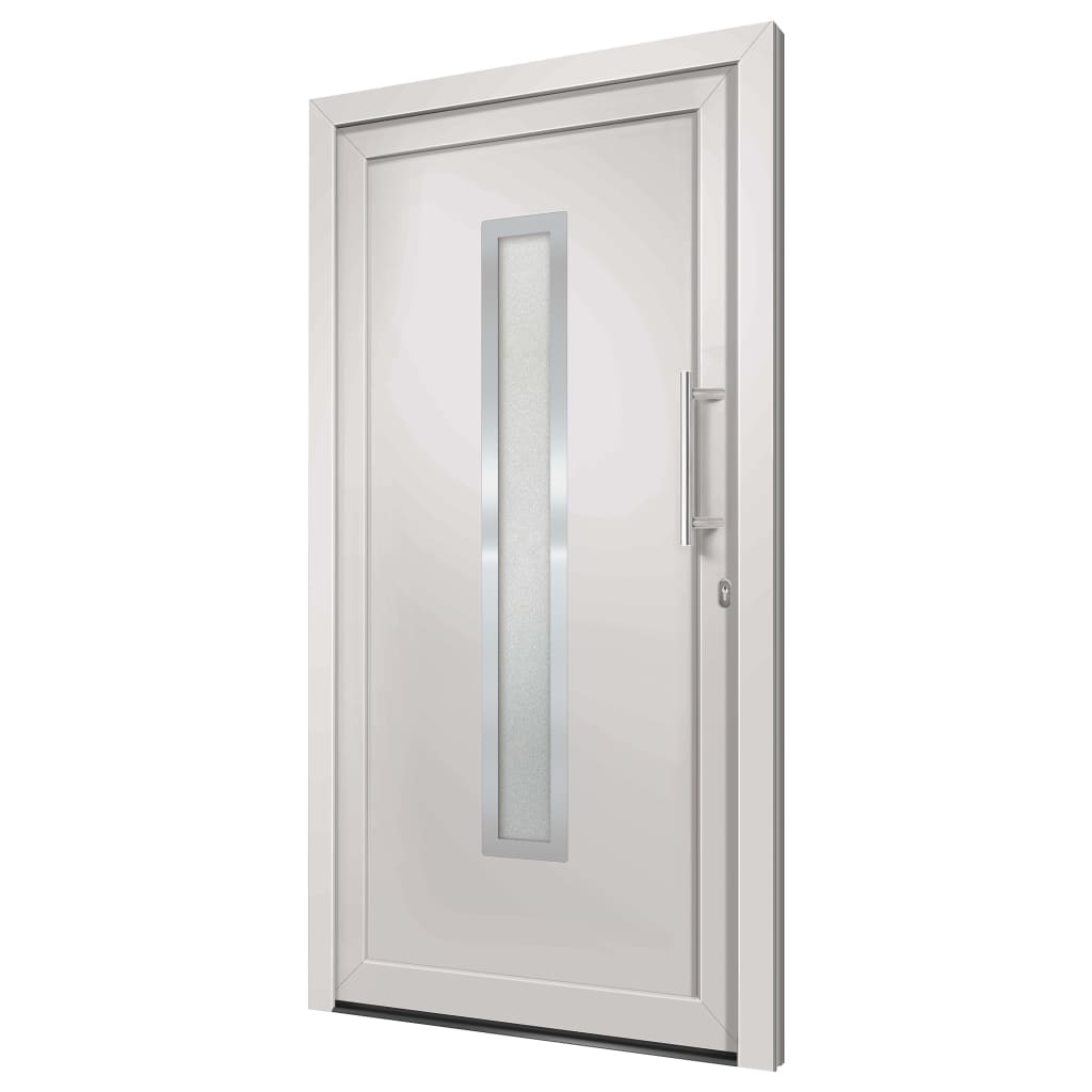 Front door white 98x208 cm
