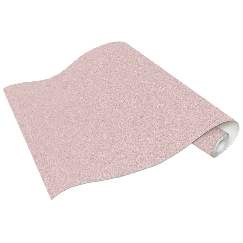 Wallpaper rolls non-woven 4 pieces. Soft shimmer pink 0.53×10 m