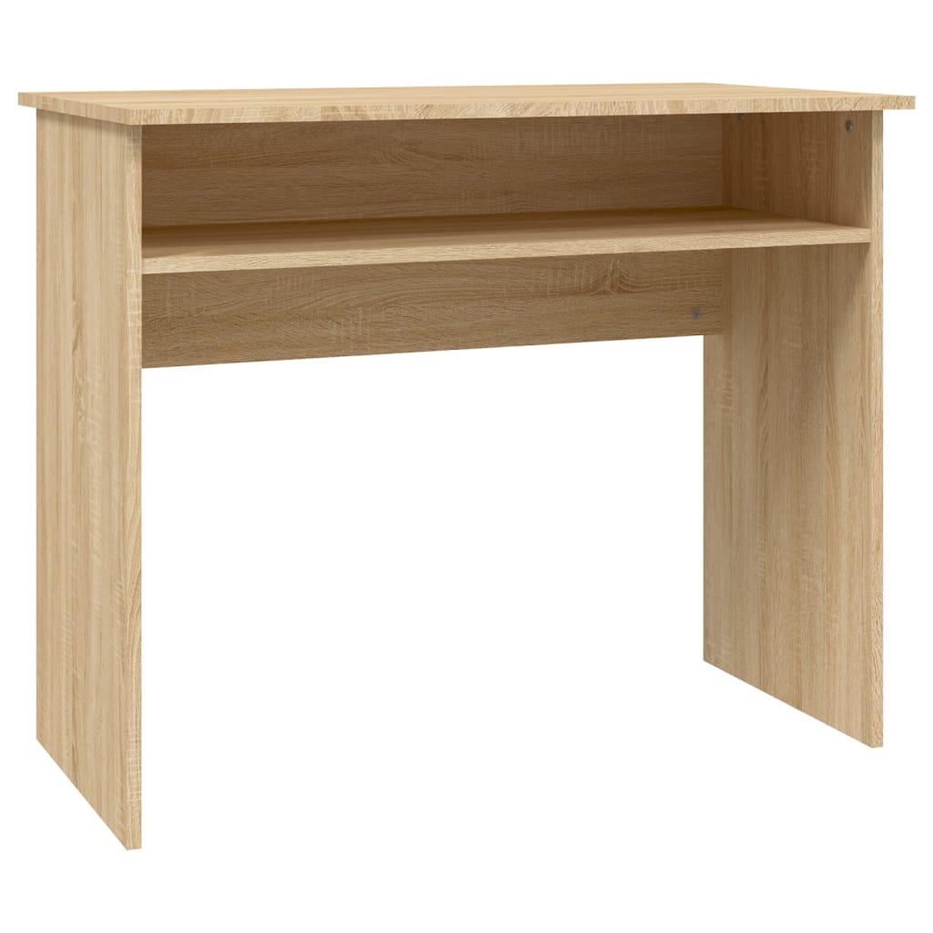 Desk Sonoma oak 90x50x74 cm wood material