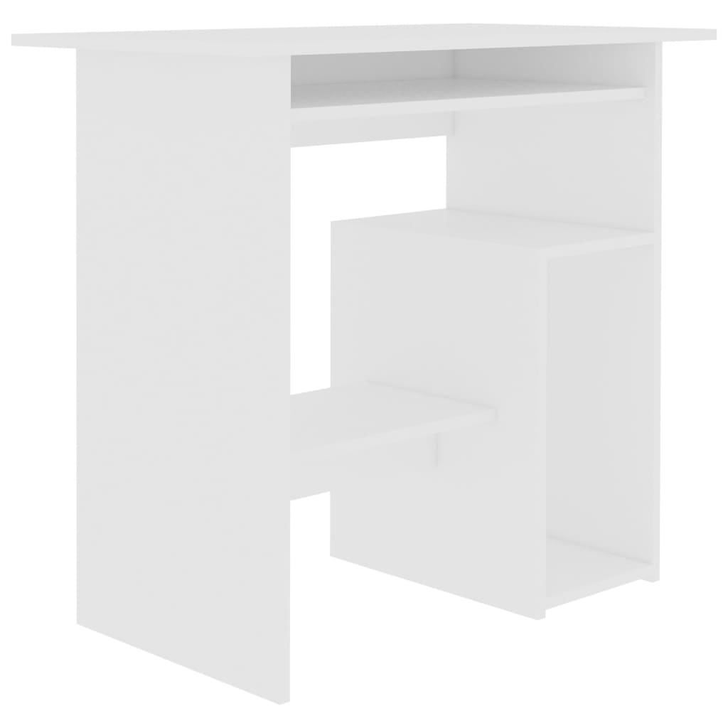 Schreibtisch Weiß 80x45x74 cm Holzwerkstoff