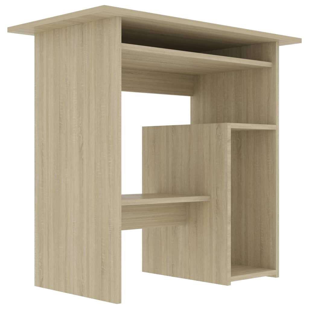 Desk Sonoma oak 80x45x74 cm wood material