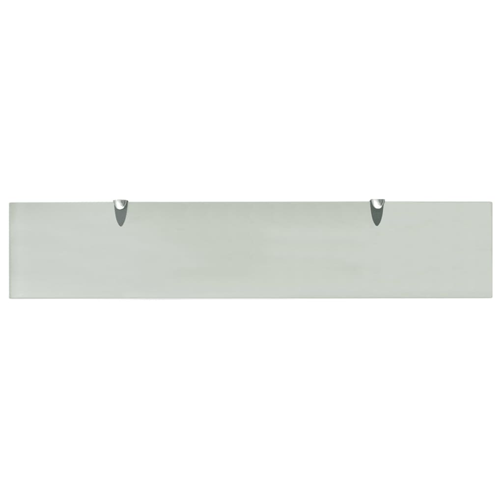 Schwebende Regale 2 Stk. Glas 100x20 cm 8 mm